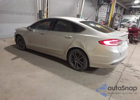 2018 Ford Fusion Hybrid Se from USA, damaged, VIN 3FA6P0LU3JR138689